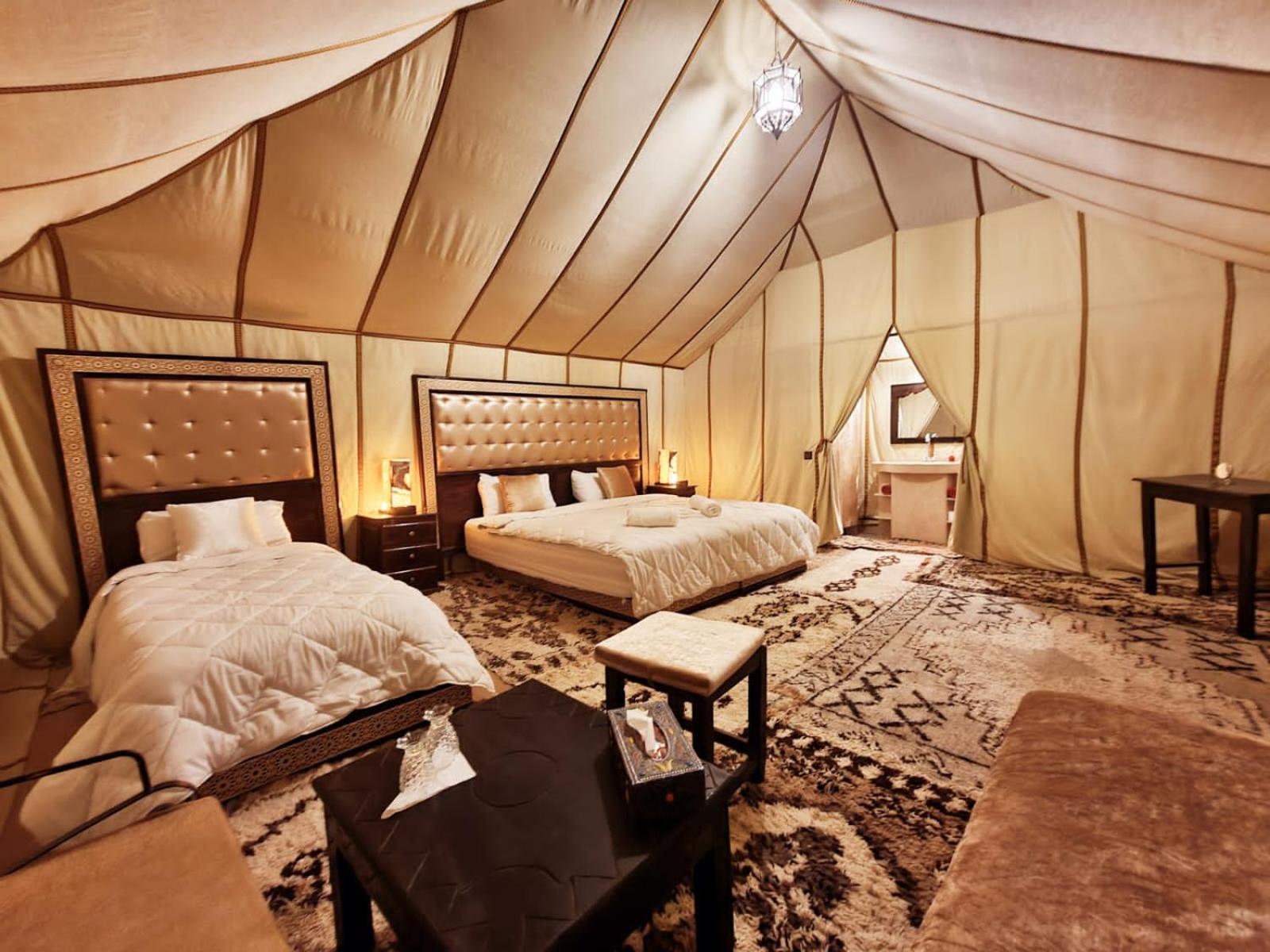 Sahara Luxury Camp Hotel เมอร์ซูกา ภายนอก รูปภาพ