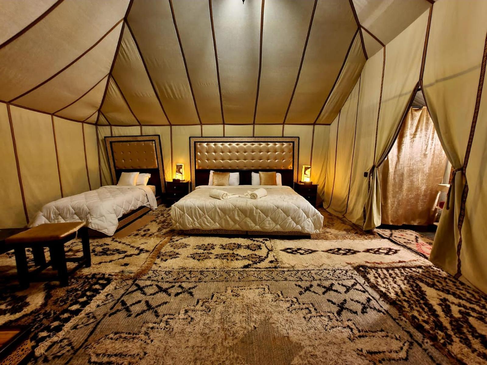 Sahara Luxury Camp Hotel เมอร์ซูกา ภายนอก รูปภาพ